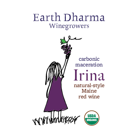 Irina wine label preview
